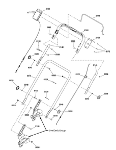 Part Location Diagram of 7104768YP Briggs and Stratton Control head assy 22